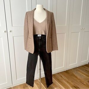 Zara Black high Waist Jeans sz.2